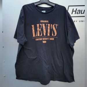 Levi's Black Original Logo T-Shirt 3X